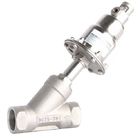 Stainless Steel Angle Valve , PV700 2 / 2 Way Angle Valve For Liquids / Gases