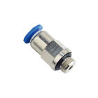 Brass Nickel Plated PCVC One Direction Valve , Plastic Quick Connect Fittings