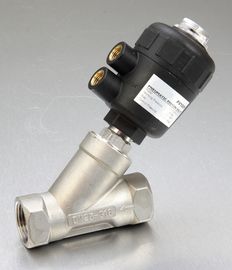 Phẩm chất  PV800 2 / 2 Way Angle Seat Valve For Medium Up To + 180℃ Namur Type Actuator Nhà máy