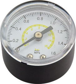 Pneumatic Pressure Gauge MPA / PSI Scale , Air Line Pressure Regulator