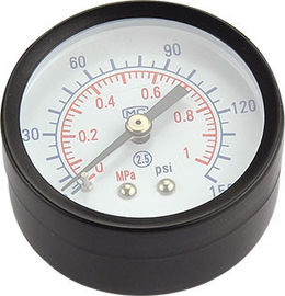 Pneumatic Pressure Gauge MPA / PSI Scale , Air Line Pressure Regulator