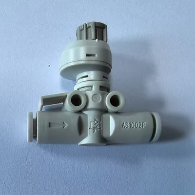 Nhiệt độ làm việc -10 C 80 C Phụ kiện ống khí nén với kích thước ống G3/8 màu đen